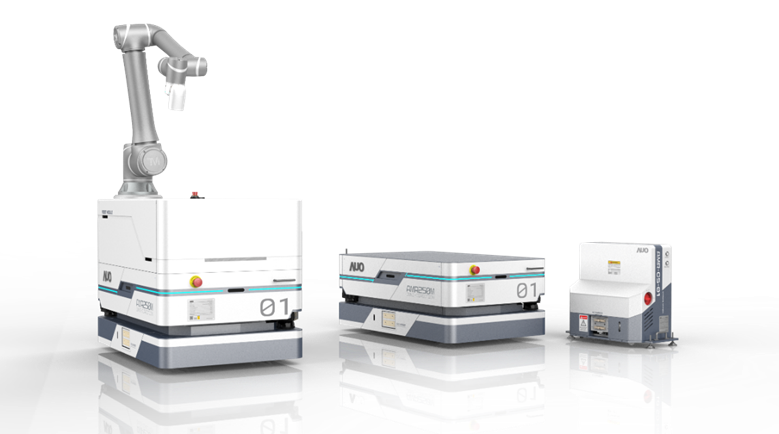 88858cc永利數位開發的自主式移動機器人（AMR250M），搭配全向輪並結合AI演算法、2D LiDAR、3D攝影機等技術，協助客戶實現產線全自動化